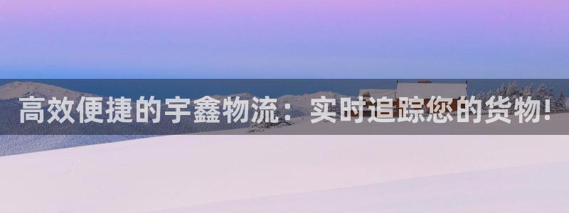 超凡国际免费充钱：高效便捷的宇鑫物流：实时追踪您的货物!